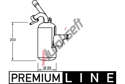 MAHLE Vysoue klimatizace MAO AD 276 000P, AD 276 000P