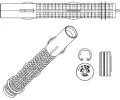 MAHLE Vysoue klimatizace MAO AD 287 000P, AD 287 000P