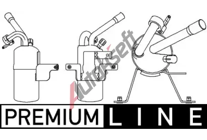MAHLE Vysoue klimatizace MAO AD 297 000P, AD 297 000P