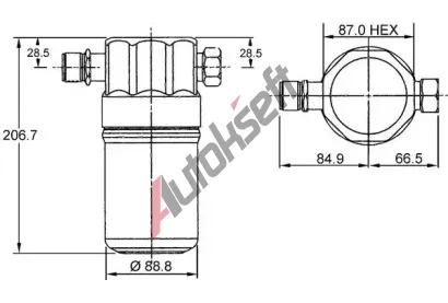 MAHLE Vysoue klimatizace MAO AD 36 000S, AD 36 000S