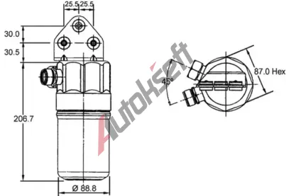MAHLE Vysoue klimatizace MAO AD 41 000S, AD 41 000S