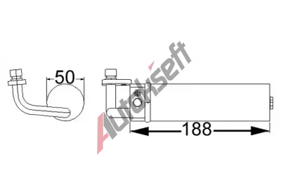 MAHLE Vysoue klimatizace MAO AD 67 000S, AD 67 000S