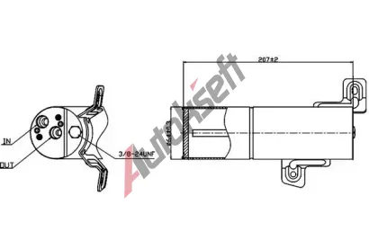 MAHLE Vysoue klimatizace MAO AD 90 000S, AD 90 000S