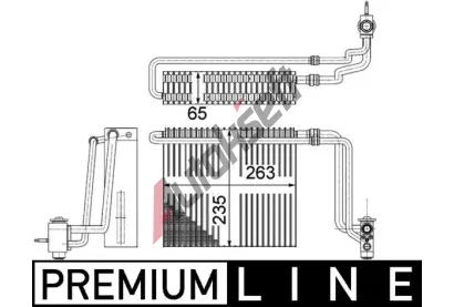 MAHLE Vparnk klimatizace MAO AE 107 000P, AE 107 000P