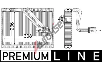 MAHLE Vparnk klimatizace MAO AE 127 000P, AE 127 000P
