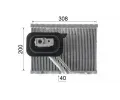 MAHLE Vparnk klimatizace MAO AE 127 000P, AE 127 000P
