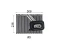 MAHLE Vparnk klimatizace MAO AE 128 000P, AE 128 000P