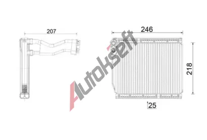 MAHLE Vparnk klimatizace MAO AE 161 000P, AE 161 000P