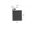 MAHLE Výparník klimatizace MAO AE 220 000S, AE 220 000S