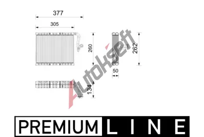 MAHLE Vparnk klimatizace MAO AE 265 000P, AE 265 000P
