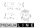 V�parn�k klimatizace&nbsp;MAHLE&nbsp;&dash;&nbsp;MAO AE 269 000P
