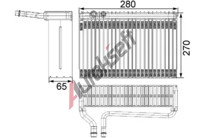 MAHLE Vparnk klimatizace MAO AE 82 000S, AE 82 000S