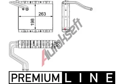 MAHLE Vparnk klimatizace MAO AE 85 000P, AE 85 000P