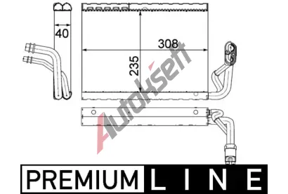 MAHLE Vparnk klimatizace MAO AE 91 000P, AE 91 000P