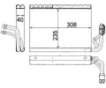 MAHLE Vparnk klimatizace MAO AE 91 000P, AE 91 000P