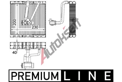 MAHLE Vparnk klimatizace MAO AE 93 000P, AE 93 000P