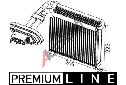 MAHLE Vparnk klimatizace MAO AE 99 000P, AE 99 000P