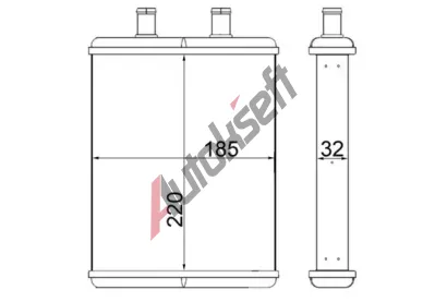 MAHLE Vmnk tepla vnitnho vytpn MAO AH 2 000S, AH 2 000S
