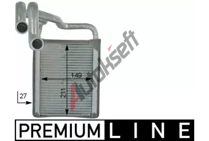 MAHLE Výměník tepla vnitřního vytápění MAO AH 203 000P, AH 203 000P MAHLE Výměník tepla vnitřního vytápění MAO AH 203 000P, AH 203 000P