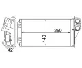 Vmnk tepla vnitnho vytpn MAHLE ‐ MAO AH 245 000S