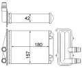 Vmnk tepla vnitnho vytpn MAHLE ‐ MAO AH 246 000S