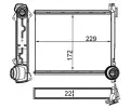 Vmnk tepla vnitnho vytpn MAHLE ‐ MAO AH 264 000S