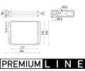 Vmnk tepla vnitnho vytpn MAHLE ‐ MAO AH 277 000P