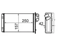 MAHLE Vmnk tepla vnitnho vytpn MAO AH 67 000S, AH 67 000S
