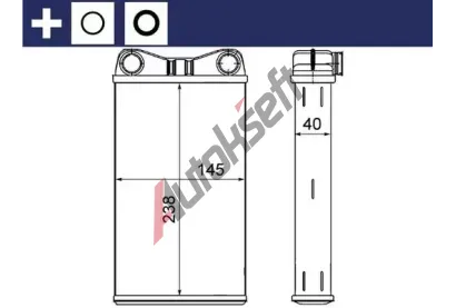 MAHLE Vmnk tepla vnitnho vytpn MAO AH 7 000S, AH 7 000S