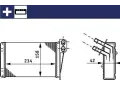 Vmnk tepla vnitnho vytpn MAHLE ‐ MAO AH 73 000S
