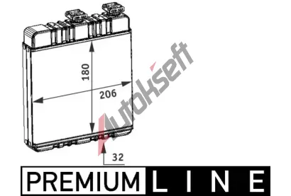 MAHLE Vmnk tepla vnitnho vytpn MAO AH 76 000P, AH 76 000P