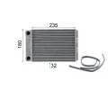 MAHLE Vmnk tepla vnitnho vytpn MAO AH 77 000P, AH 77 000P