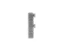 MAHLE Vmnk tepla vnitnho vytpn MAO AH 87 000P, AH 87 000P