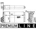 MAHLE Vmnk tepla vnitnho vytpn ‐ MAO AH 88 000P