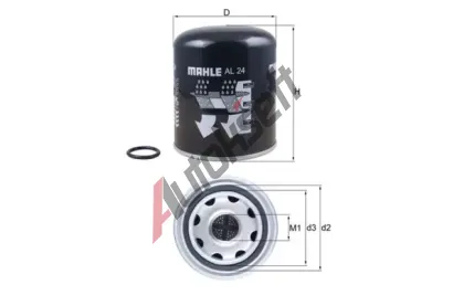MAHLE Vysouec patrona vzduchu - pneumatick systm MAO AL 24, AL 24