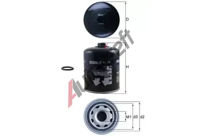 MAHLE Vysou�ec� patrona vzduchu pneumatick�ho syst�mu MAO AL 29, AL 29