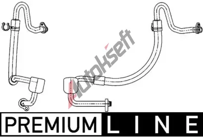 MAHLE Nízkotlaké vedení klimatizace MAO AP 121 000P, AP 121 000P  MAHLE Nízkotlaké vedení klimatizace MAO AP 121 000P, AP 121 000P