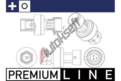 MAHLE Tlakov vypna klimatizace MAO ASE 4 000P, ASE 4 000P