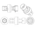MAHLE Tlakov vypna klimatizace MAO ASE 4 000P, ASE 4 000P