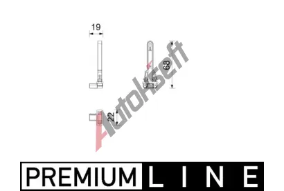 MAHLE Snma teploty interiru MAO ASE 42 000P, ASE 42 000P