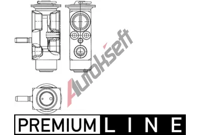 MAHLE Expanzní ventil klimatizace MAO AVE 114 000P, AVE 114 000P  MAHLE Expanzní ventil klimatizace MAO AVE 114 000P, AVE 114 000P