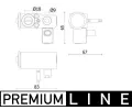 Expanzn ventil klimatizace MAHLE ‐ MAO AVE 141 000P
