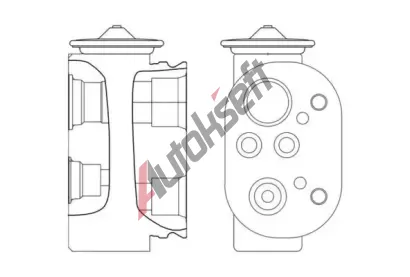 MAHLE Expanzn ventil klimatizace MAO AVE 4 000S, AVE 4 000S