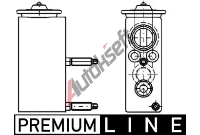 MAHLE Expanzn ventil klimatizace MAO AVE 67 000P, AVE 67 000P