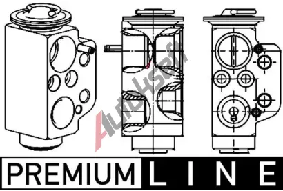 MAHLE Expanzn ventil klimatizace MAO AVE 71 000P, AVE 71 000P