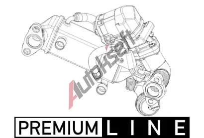 MAHLE Chladi recirkulace spalin MAO CE 10 000P, CE 10 000P