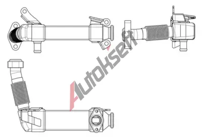 MAHLE Chladi recirkulace spalin MAO CE 17 000P, CE 17 000P