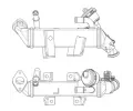 MAHLE Chladi recirkulace spalin MAO CE 19 000P, CE 19 000P