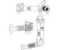 MAHLE Chladi recirkulace spalin MAO CE 21 000P, CE 21 000P