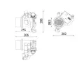 Chladi recirkulace spalin MAHLE ‐ MAO CE 39 000P